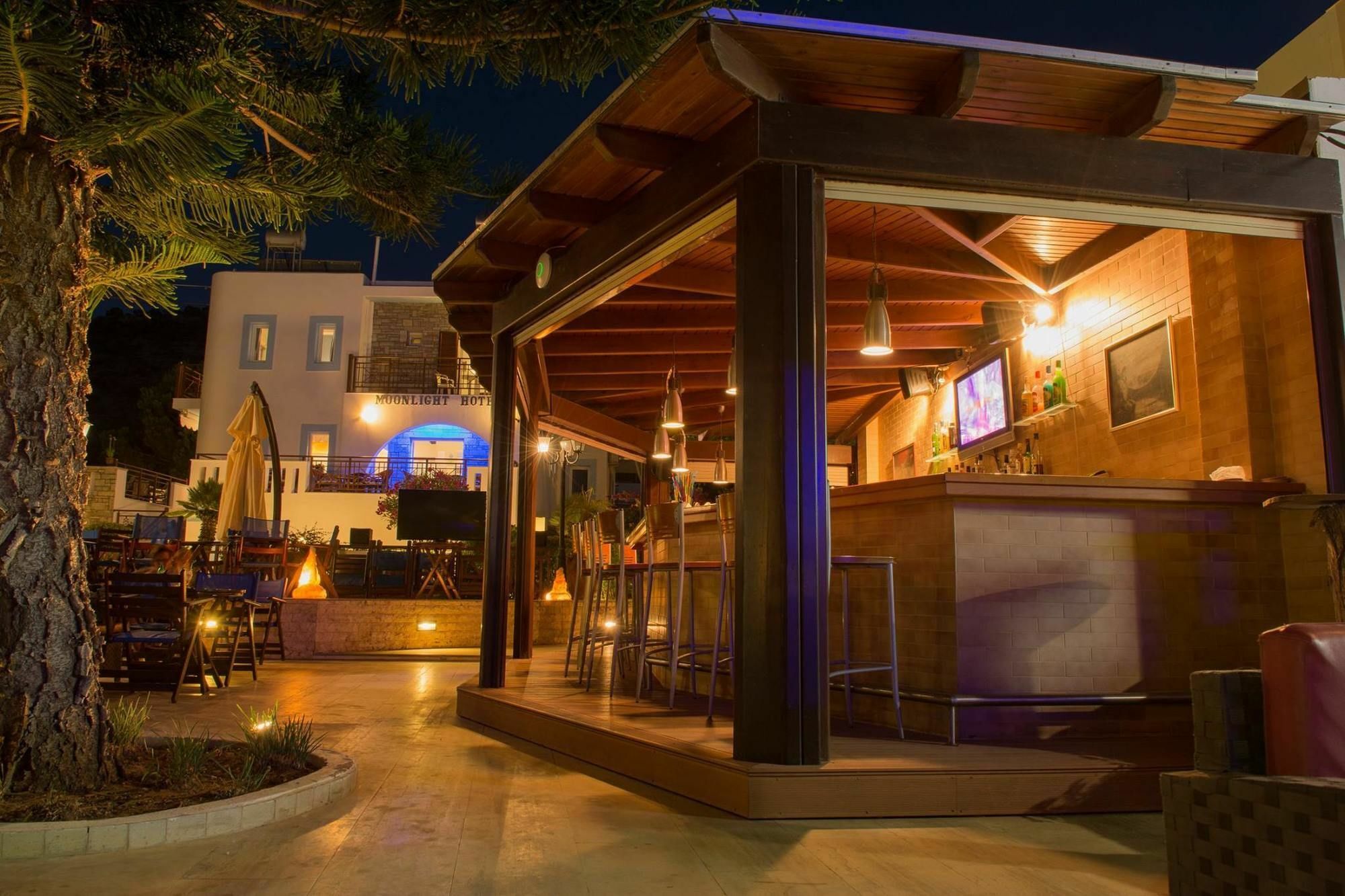 Moonlight Hotel Stalida Exterior foto
